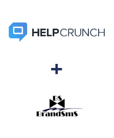Інтеграція HelpCrunch та BrandSMS 