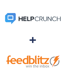 Інтеграція HelpCrunch та FeedBlitz