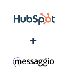 Інтеграція HubSpot та Messaggio