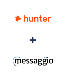 Інтеграція Hunter.io та Messaggio