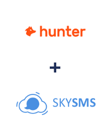 Інтеграція Hunter.io та SkySMS