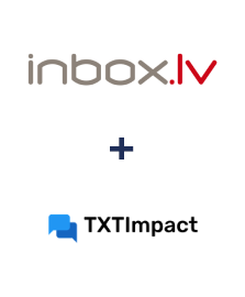 Інтеграція INBOX.LV та TXTImpact