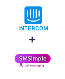 Інтеграція Intercom та SMSimple Інтеграція Intercom та SMSimple