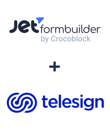 Інтеграція JetFormBuilder та Telesign