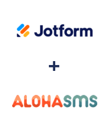 Інтеграція Jotform та AlohaSMS Інтеграція Jotform та AlohaSMS