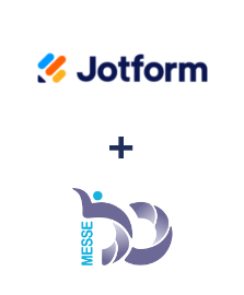 Інтеграція Jotform та Messedo