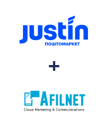 Інтеграція Justin та Afilnet