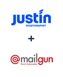 Інтеграція Justin та Mailgun