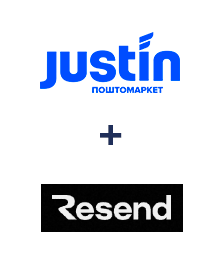 Інтеграція Justin та Resend Інтеграція Justin та Resend