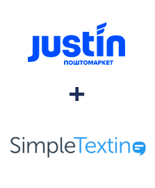 Інтеграція Justin та SimpleTexting