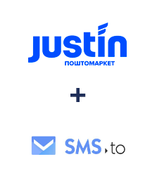 Інтеграція Justin та SMS.to