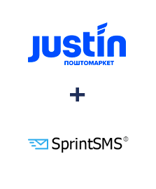 Інтеграція Justin та SprintSMS