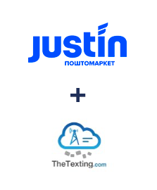 Інтеграція Justin та TheTexting