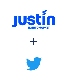 Інтеграція Justin та Twitter