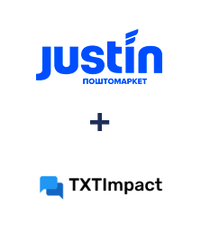 Інтеграція Justin та TXTImpact