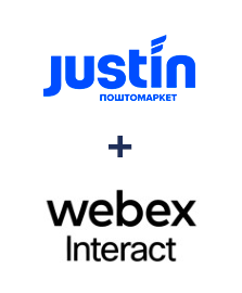 Інтеграція Justin та Webex Interact