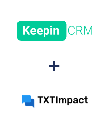 Інтеграція KeepinCRM та TXTImpact