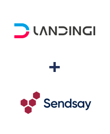 Інтеграція Landingi та Sendsay