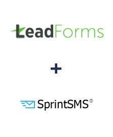 Інтеграція LeadForms та SprintSMS Інтеграція LeadForms та SprintSMS