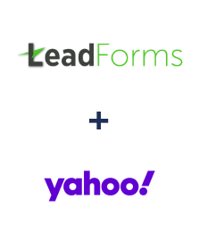 Інтеграція LeadForms та Yahoo!