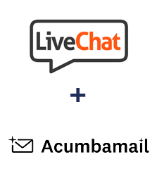 Інтеграція LiveChat та Acumbamail