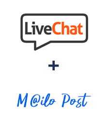 Інтеграція LiveChat та Mailo Post Інтеграція LiveChat та Mailo Post