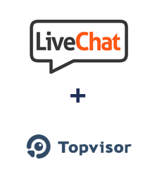 Інтеграція LiveChat та TopVisor