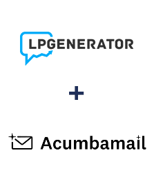 Інтеграція LPgenerator та Acumbamail