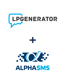 Інтеграція LPgenerator та AlphaSMS