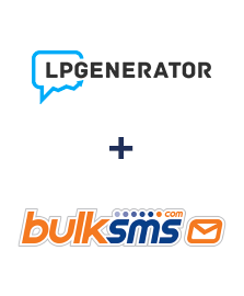 Інтеграція LPgenerator та BulkSMS