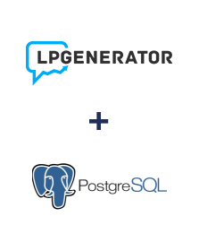 Інтеграція LPgenerator та PostgreSQL Інтеграція LPgenerator та PostgreSQL