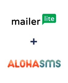 Інтеграція MailerLite та AlohaSMS Інтеграція MailerLite та AlohaSMS