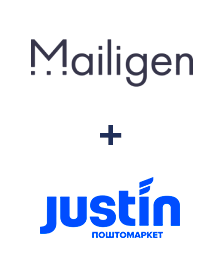 Інтеграція Mailigen та Justin