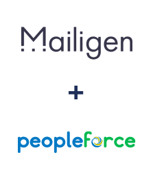 Інтеграція Mailigen та PeopleForce