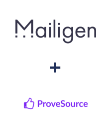 Інтеграція Mailigen та ProveSource