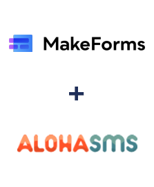 Інтеграція MakeForms та AlohaSMS Інтеграція MakeForms та AlohaSMS