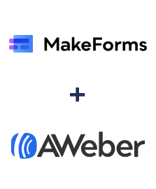 Інтеграція MakeForms та AWeber