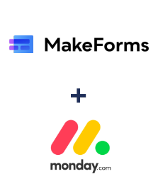 Інтеграція MakeForms та Monday.com