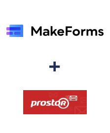 Інтеграція MakeForms та Prostor SMS