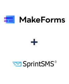 Інтеграція MakeForms та SprintSMS