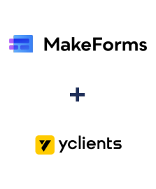 Інтеграція MakeForms та YClients Інтеграція MakeForms та YClients