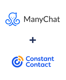 Інтеграція ManyChat та Constant Contact