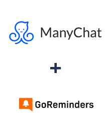 Інтеграція ManyChat та GoReminders