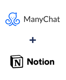 Інтеграція ManyChat та Notion