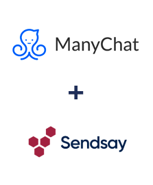 Інтеграція ManyChat та Sendsay