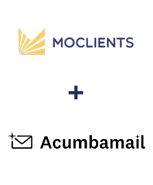 Інтеграція Moclients та Acumbamail