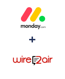 Інтеграція Monday.com та Wire2Air