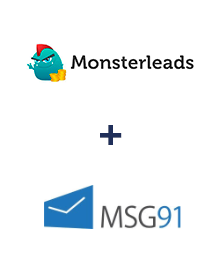 Інтеграція Monster Leads та MSG91