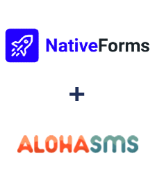 Інтеграція NativeForms та AlohaSMS Інтеграція NativeForms та AlohaSMS