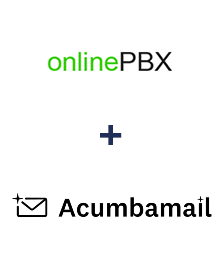 Інтеграція onlinePBX та Acumbamail